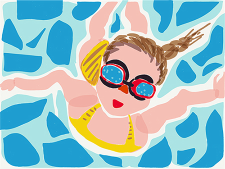 Swimmer Artwork THP